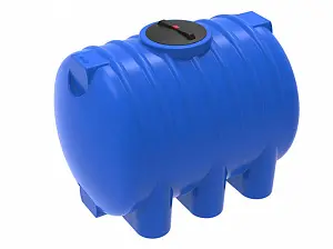 Пластиковая емкость ЭкоПром H 2000 под плотность до 1,2 г/см3 (Синий) 0